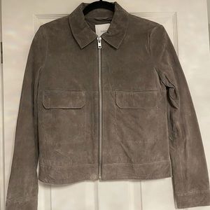 MANGO Leather Jacket
